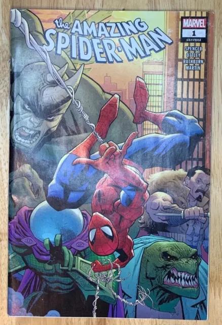 Amazing Spider-Man by Nick Spencer #1 (Marvel, 2018) Damaged Copy!!!