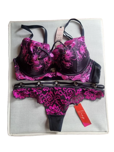 BRAS N THINGS 3 Piece Devotion Push Up Bra Set Size 14C/12 NEW WITHOUT TAGS  $59.95 - PicClick AU