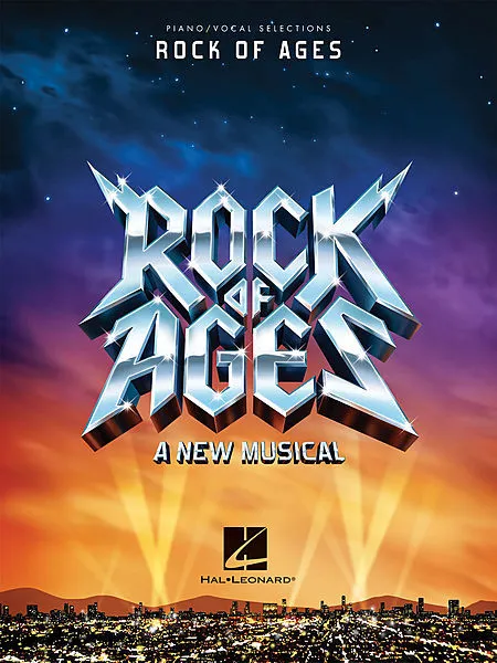 Rock Of Ages A New Musical Piano Vocal Selections Sheet Music Song Book New