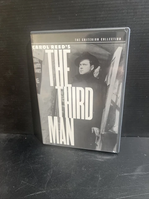 OOP 1ST THE Third Man DVD Criterion Collection #64 1949/1999 Orson