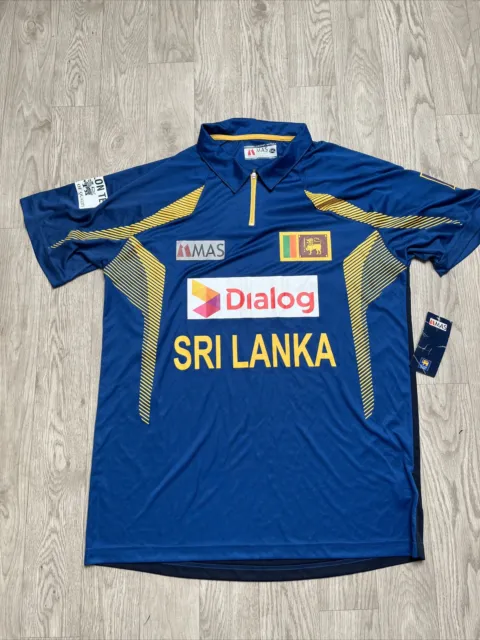 Sri Lanka Cricket Shirt 2014/15 Adults XXXL MAS B59 Brand new With Tags