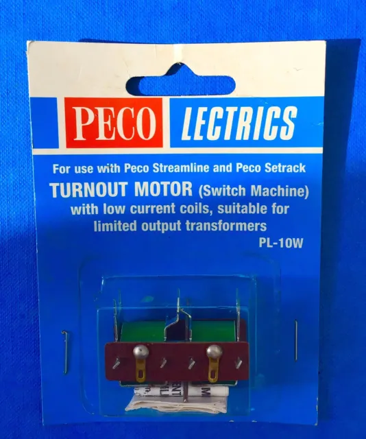 Peco Lectrics. PL-10W Turnout Motor Unopened.