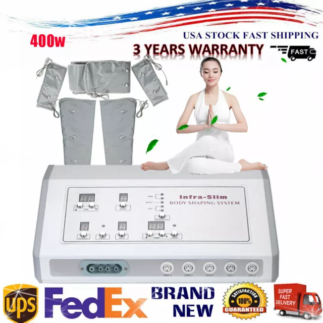 Air Pressure Suit Far Infrared Lymph Weight Loss Pressotherapy Slim Machine SPA