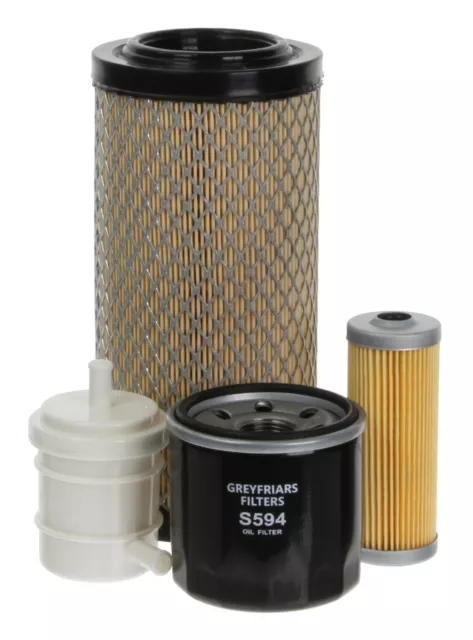 500 Hour Filter Service Kit for Komatsu PC 22 MR-3 Excavator