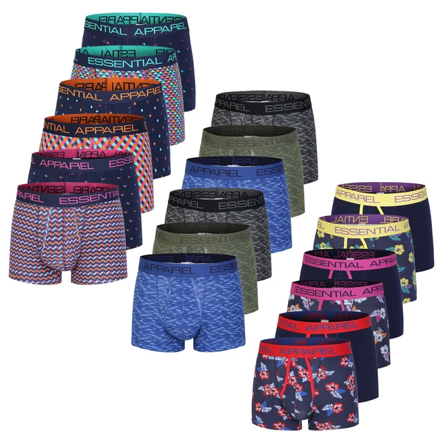 MENS 6 PACK Boxer Shorts Underwear Underpants Trunks Multipack Boxers