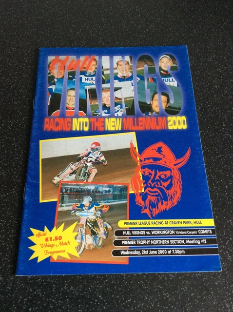 2000 HULL v WORKINGTON COMETS 21st JUNE             ( GOOD  CONDITION )