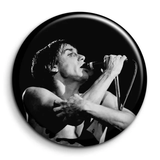 Iggy Pop 2 Badge 38mm Button Pin