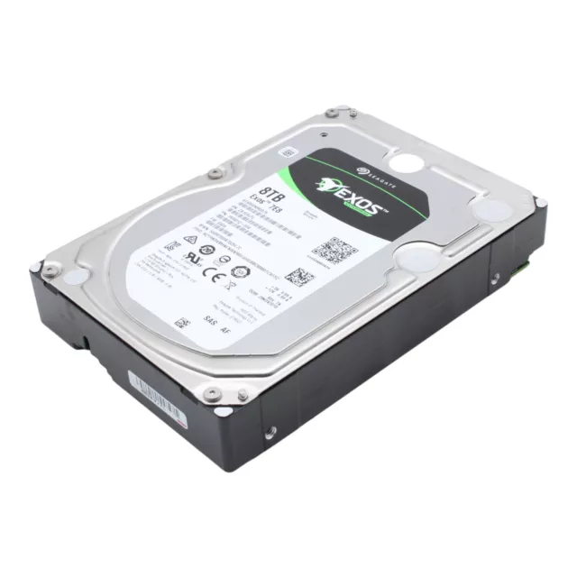 Seagate 8TB Exos 7200RPM 256MB SAS-3 12G 24/7 ST8000NM0075 Server HDD