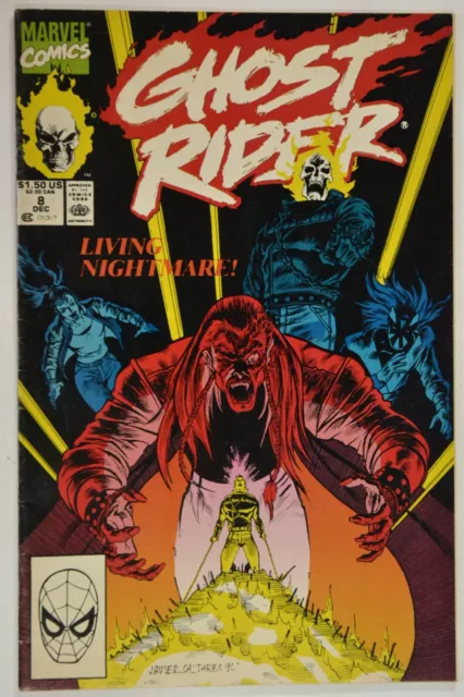 Ghost Rider Vol.2 # 8 December 1990 VF Marvel Comics