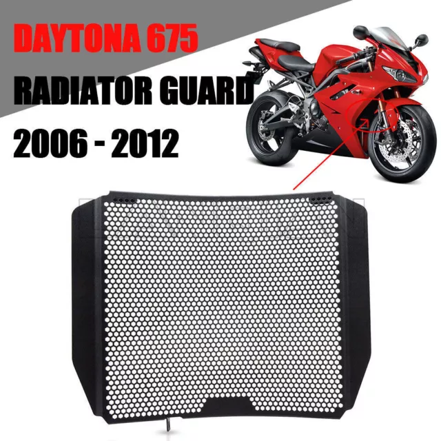 MOTORCYCLE RADIATOR GRILLE Guard Cover For Daytona 675 Daytona