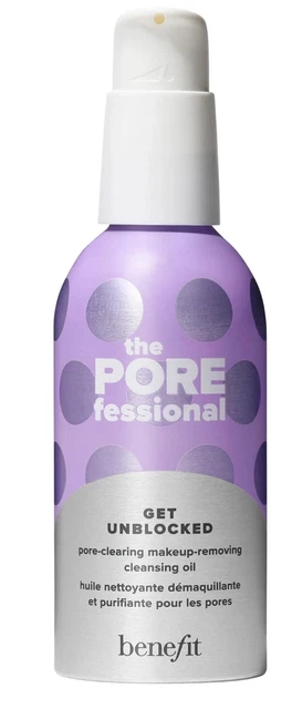 Benefit The POREfessional Get Unblocked Makeup-Removing Cleansing Oil ~ 5 Fl Oz