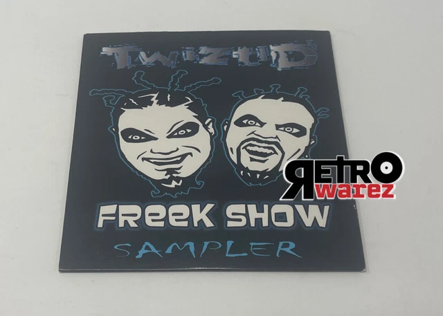 Twiztid  - Freek Show Sampler CD insane clown posse dark lotus psychopathic icp