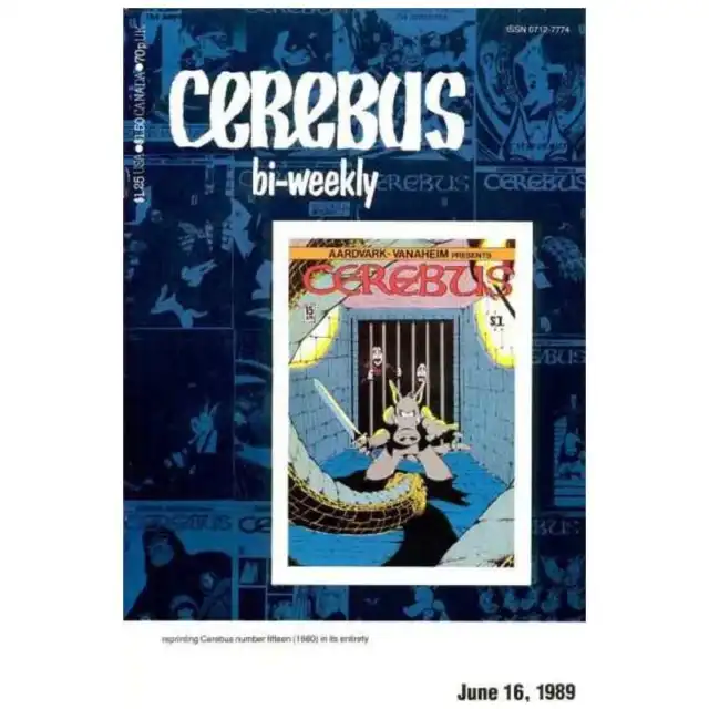 Cerebus Bi-Weekly #15 in Very Fine condition. Aardvark-Vanaheim comics [q~