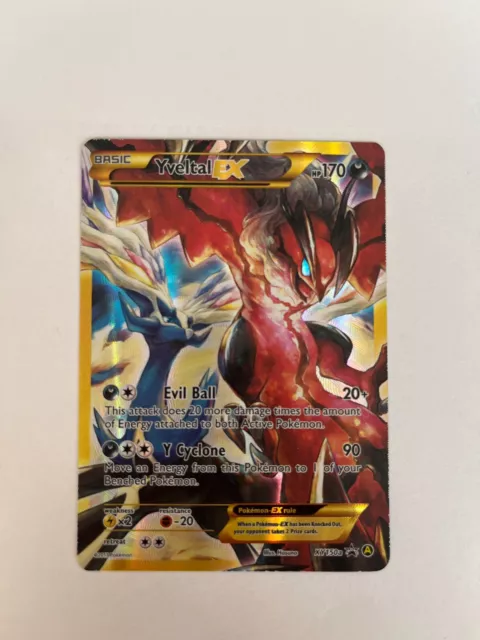 Pokemon TCG X&Y Promo Yveltal EX XY150a (Alternative Art Full Art)