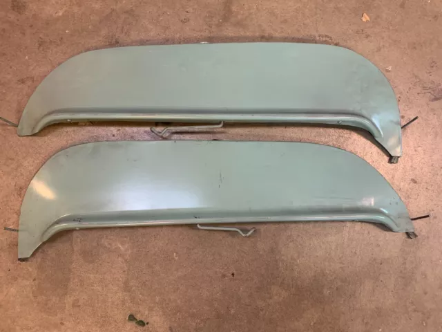 1955 Chevrolet Fender Skirts Overlay Style. Steel Pair. New In The Box