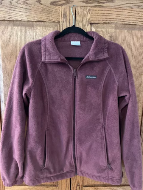 womens columbia fleece jacket large