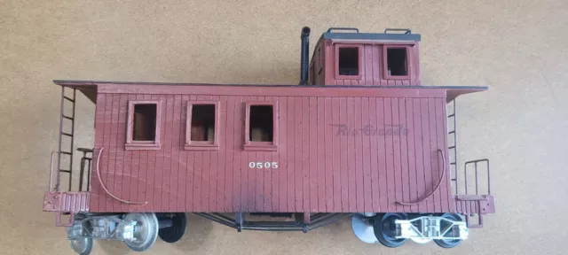 LGB G Scale Custom Built Woodside Caboose #0505