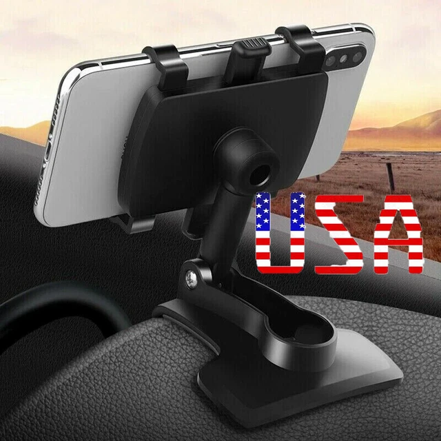 Spida Mount 360° Universal Cell Phone Car Dashboard Holder Stand Bracket Clip US