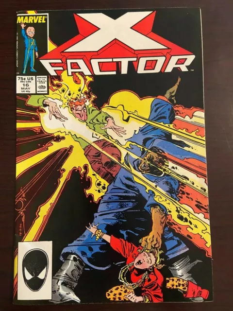 X-Factor Issue #16 Marvel Comics May 1987 Louise Simonson and Joe Rubenstein VF