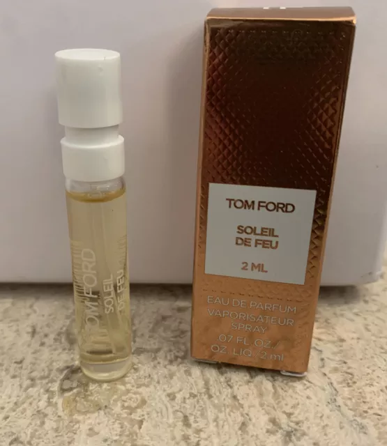 Tom Ford Soleil de Feu Eau de Parfum EDP Sample Spray 0.07oz 2mL New Authentic
