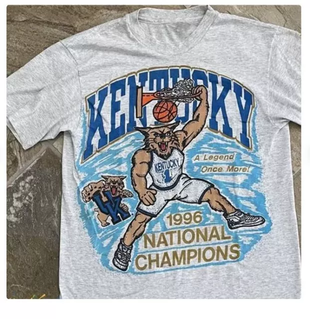 Vintage NCAA Kentucky Wildcats T-Shirt ( sports grey )