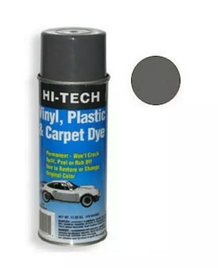 Hi-Tech Industries HT-445 Vinyl Plastic & Carpet Dye Carbon Gray
