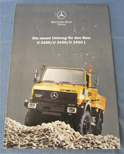 PROSPEKT MERCEDES BENZ Unimog U1300L Feuerwehrfahrzeug TLF8 1979 EUR 22,90 - DE