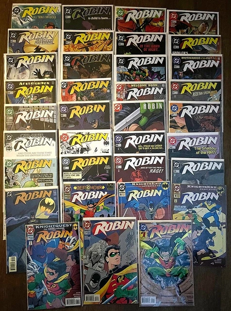 HUGE lot of 97 DC Comics ROBIN Comics (Batman's partner)
