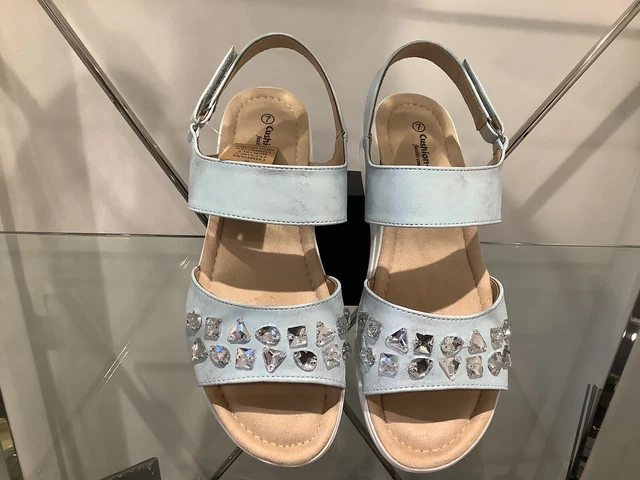Cushion walk silver sandals 2025