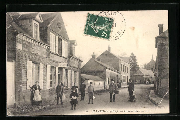 CPA Hanvoile, Grande Rue