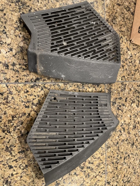 Mercedes 300TD W123 C123 230CE 300CD PAIR BLACK Left Right Dash Speaker Cover