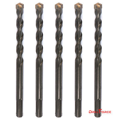 5PCS 7/16" X6" Drill Bit Set SDS Plus Rotary Hammer Concrete Masonry Carbide Tip
