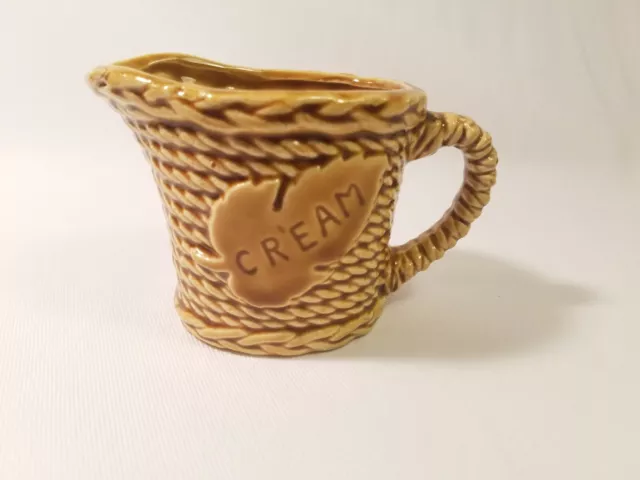 Rossini Set Ceramic Hen Nest Gravy Boat Creamer Teapot Butter Dish Vintage Japan 3