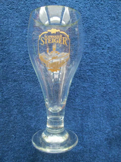 Bierglas Biertulpe Schwarzer Steiger Schwarzbier  0,3 l   H: 19 cm