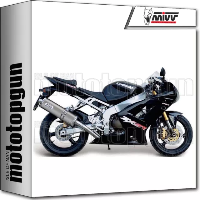 MIVV K.009.LX1 scarico hom oval kawasaki zx-6 zx6 rr 2004 04