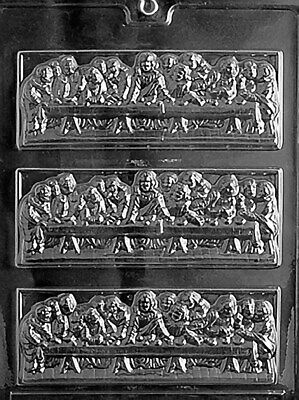 R022 Last Supper Bar Chocolate Candy Soap Mold with Instructions
