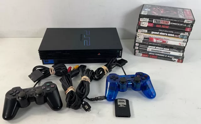 Original Sony PlayStation 2 PS2 Fat Console Renewed System Complete Bundle