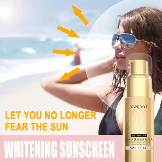 Crema protectora solar impermeable protector solar SPF50 PA.