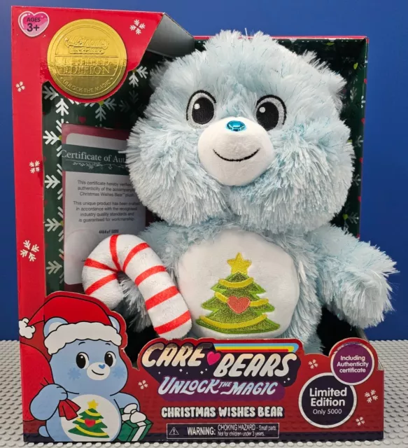 CARE BEARS CHRISTMAS 2023 Unlock the Magic Limited Edition Plush