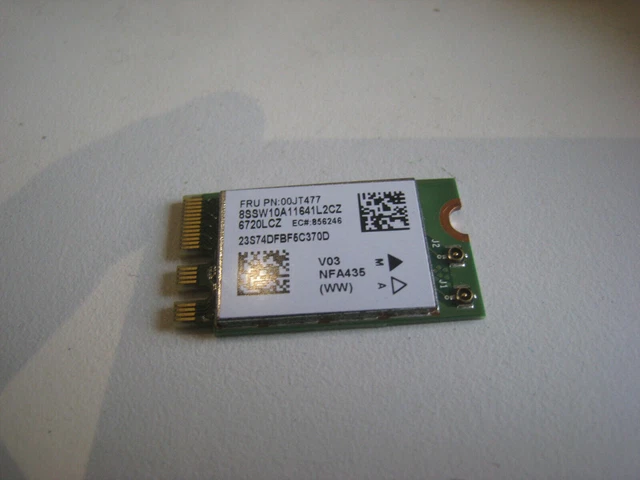 Carte Réseau Sans Fil RTL8723BE FRU 04X6025 300M NGFF Wifi BT Adapter