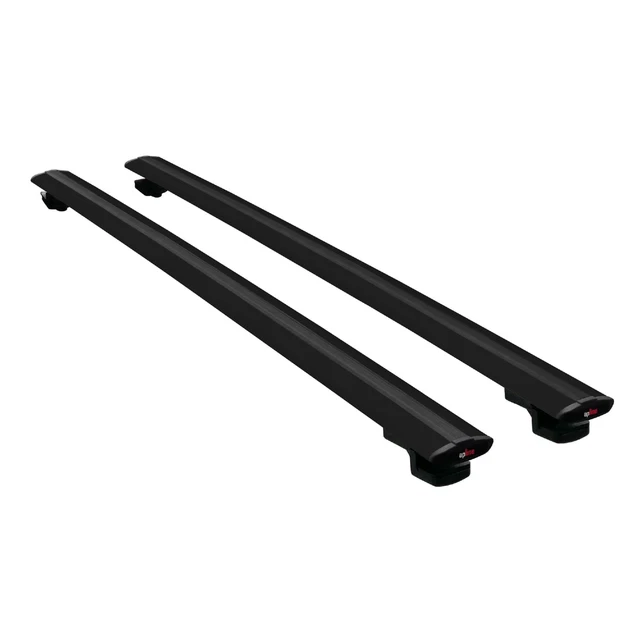 Barres De Toit Modèle FLY Pour Fiat Grande Panda 2025 - En Aluminium Gris, 2 Barres - Pour Coffre, Porte-vélos, Skis