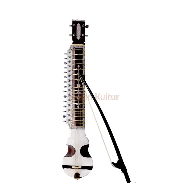 Professionnel Qualité Esraj Indien Classique Musical Tun Bois Instrument De