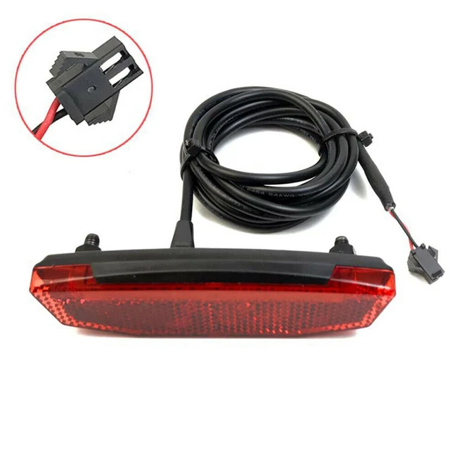 36V/48V E-bike Rear Light/Tail Light LED Safety Warning Rear Lamp For E-scooter