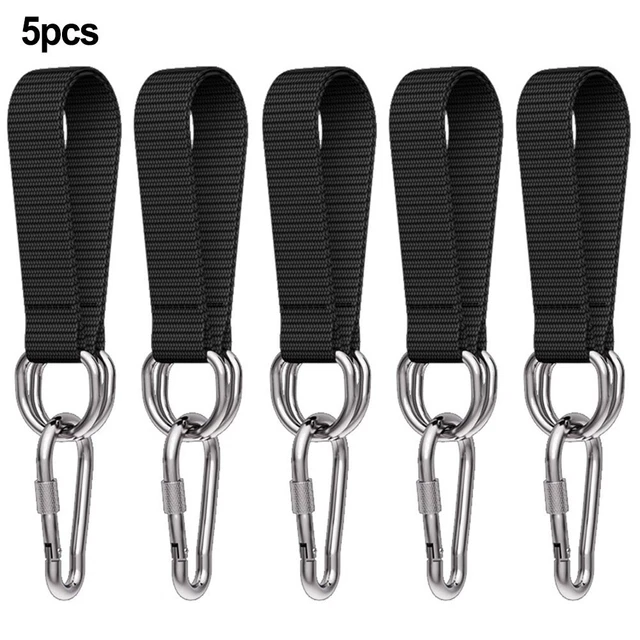 HOUSON Lot de 5 sangles de connexion pour balançoire, hamac - Avec boucle en D - Pour l'extérieur et l'intérieur - Accessoire de balançoire (3,2 cm x 50 cm HOUSON Lot de 5 sangles de connexion pour balançoire, hamac - Avec boucle en D - Pour l'extérieur et l'intérieur - Accessoire de balançoire (3,2 cm x 50 cm