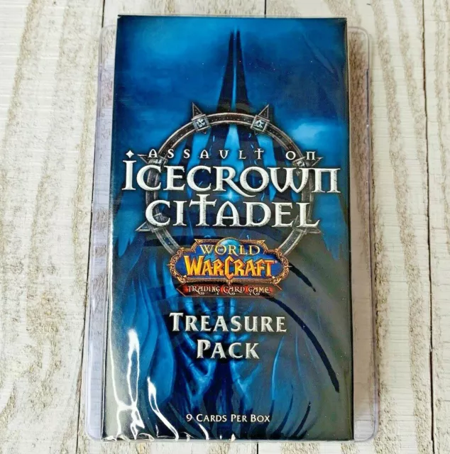 1x Sealed World of Warcraft TCG Assault on Icecrown Citadel WOW Treasure pack