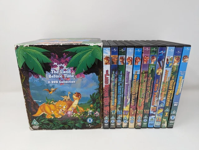 THE LAND BEFORE Time Complete Collection Vol 1-11 DVD Box Set - UK ...