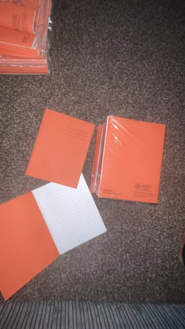 25 Exercise Books A5 Squared Maths Books