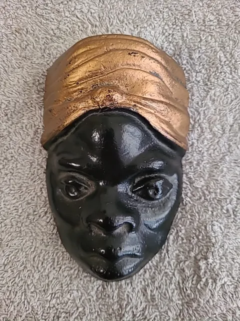 Alte Maske / Afrikanische Maske Aus Gipps / Keramik ca 13,5 cm