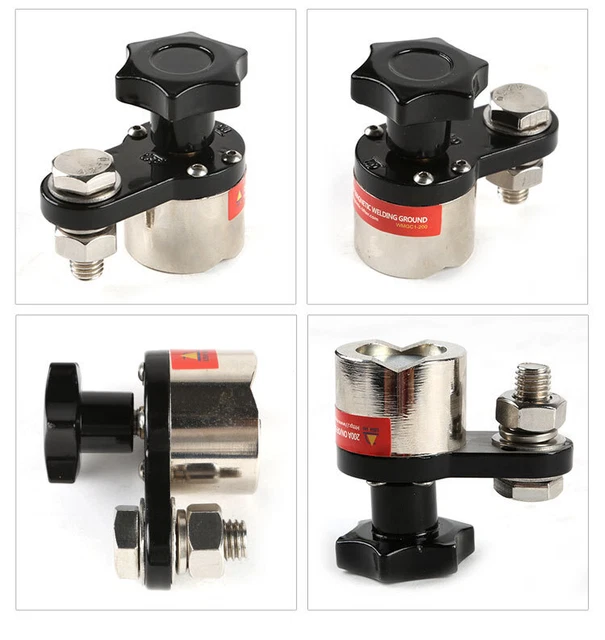 WELDING GROUND Clamp Connector Welding Support Machine 200A