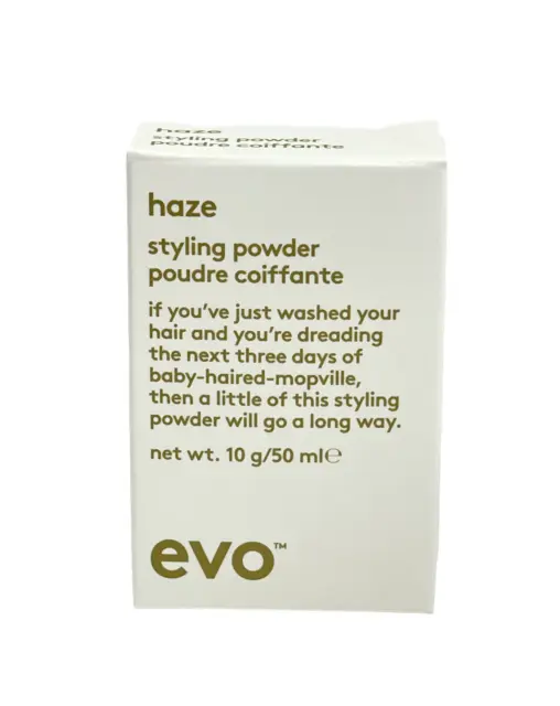 Evo Haze Styling Powder 10g/50ml New In Box